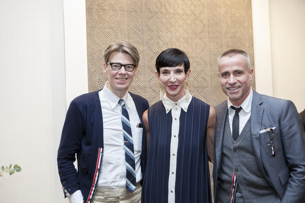 Andrew Bolton, Amy Fine Collins and Thom Browne
