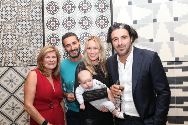 The Nataf family celebrate the opening of their new SoHo flagship showroom.