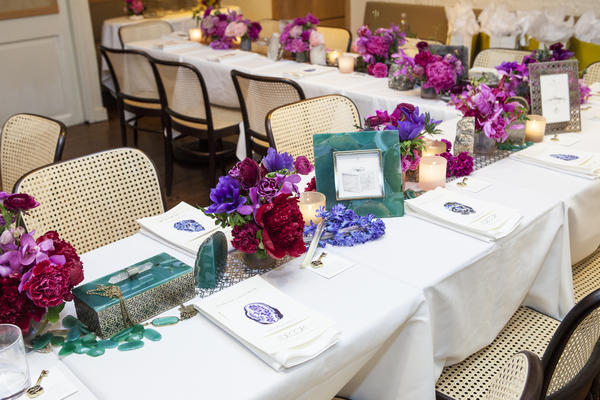 The new collection showcased on the table setting