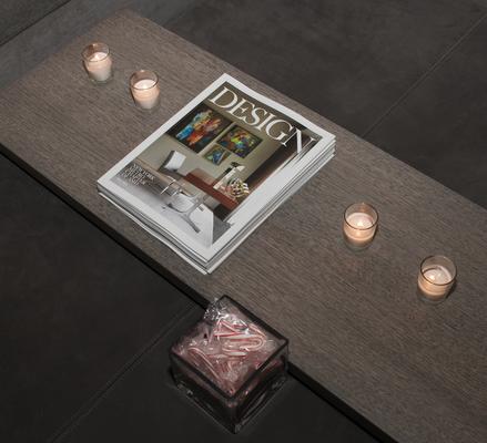 The new DESIGN magazine was on full display around the Bright Group showroom.
