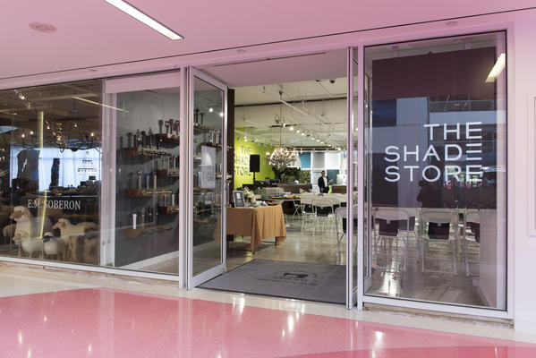The Shade Store showroom at DCOTA 