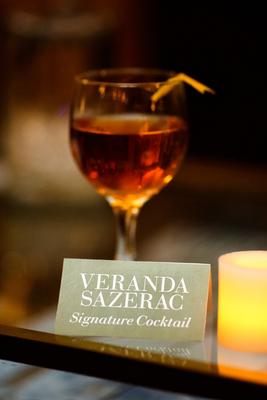 The signature cocktail for Veranda’s dinner