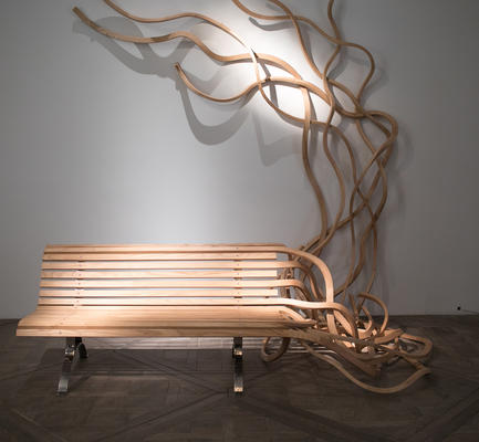 An innovative spin on what a bench should be, by Pablo Reinoso 