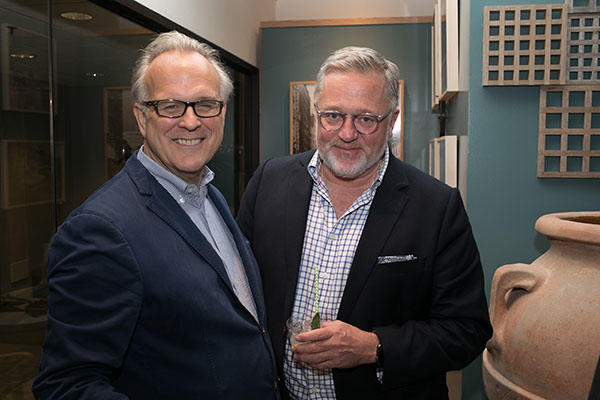 John Danzer, principal at Munder Skiles, and Newell Turner, editorial director of Hearst Design Group