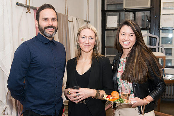Christopher Cea, Amalia Home Collection; Stacy Snell, Life Designs Group; and Mary Pang, Decor & You
