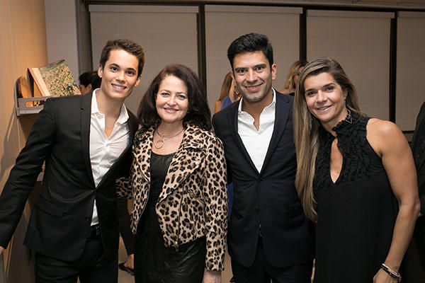 Samuel Veloso, Cristiana Mascarenhas, Claudio Faria and Ludmila Oliveira