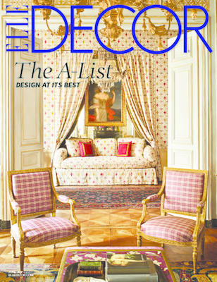 Elle Decor’s A-List cover