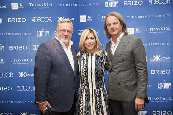 Newell Turner, Hearst Design Group, with designers Katie and Jason Maine
