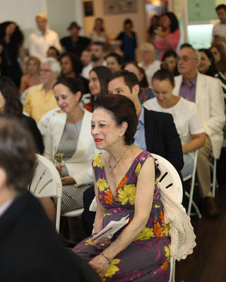 Guests during the presentation.