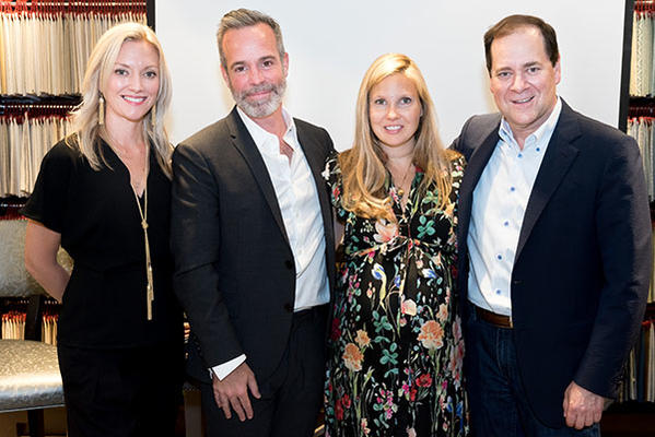 Danielle St. George, Richard Ouellette, Business of Home contributing editor Mieke ten Have and Cary Kravet