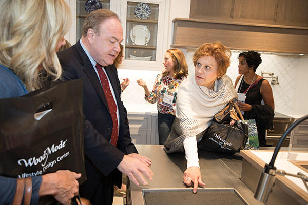 Guests view the new Edison Heights collection.