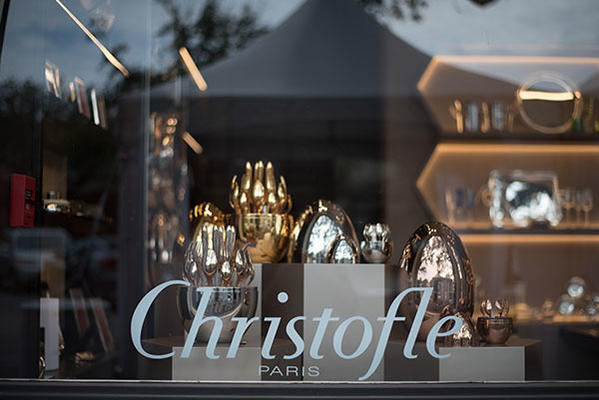 The Christofle boutique 