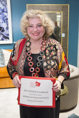 Design Excellence Award recipient Barbara Ostrom