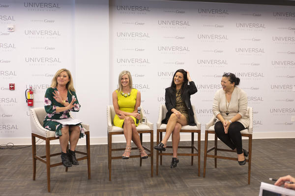 The ‘Profitable Partnerships’ panel: Kelly Edwards, Kristin Drohan, Reisa Elden and Jeanne Chung