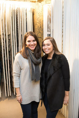 Melissa Groher and Gabrielle Ambrose of New York Cottages & Gardens magazine