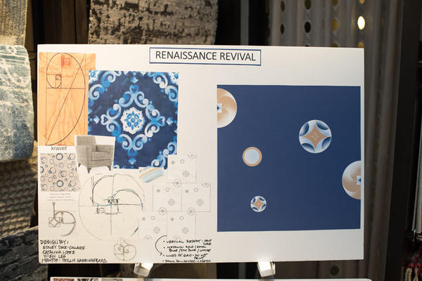 The Renaissance Revival design board 
