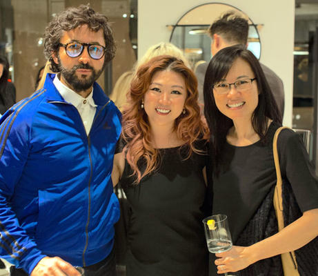 César Giraldo, Mina Chiou, and Winnie Wong of Rottet Studio