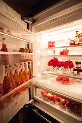 A peek in a Miele refrigerator
