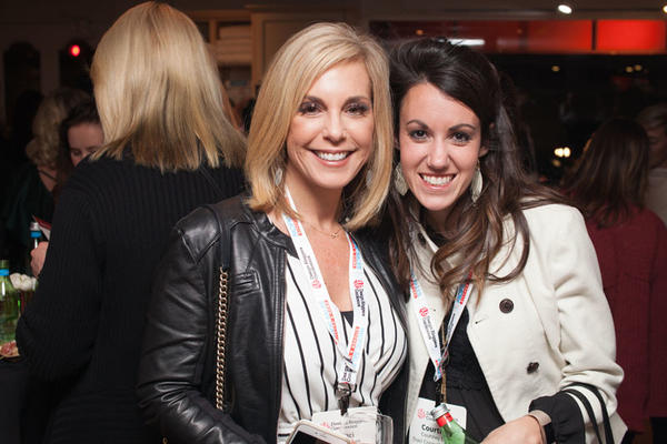Design bloggers Traci Connell and Courtney Eads

