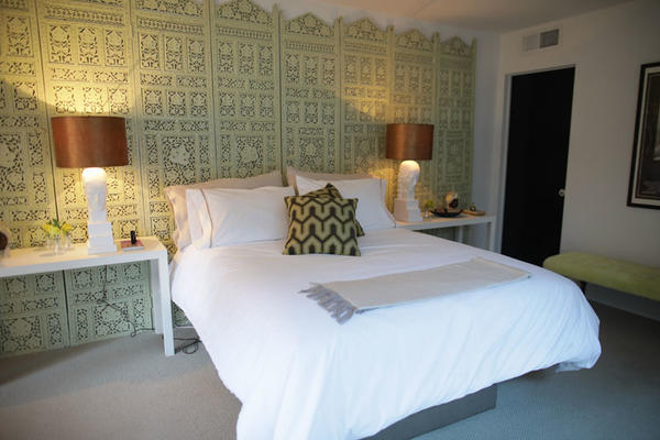 Bedroom featuring Garnet Hill bedding