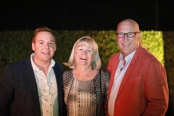 Christopher Kennedy, Marilyn Neis and Jerry Neis