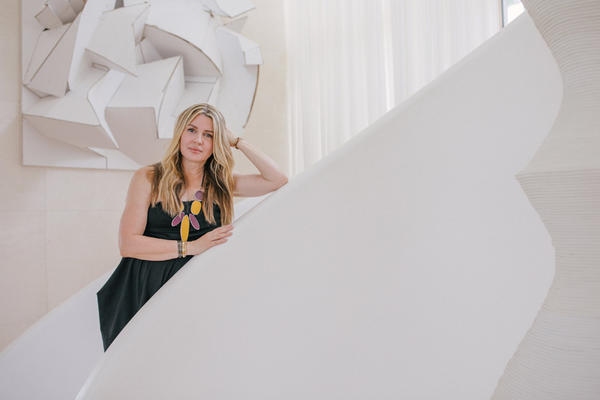 Interior designer Kelly Behun on her staircase