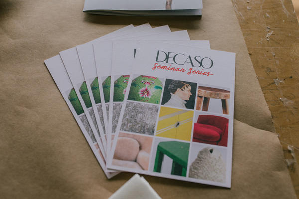 Brochures on DECASO’s summer events were available.