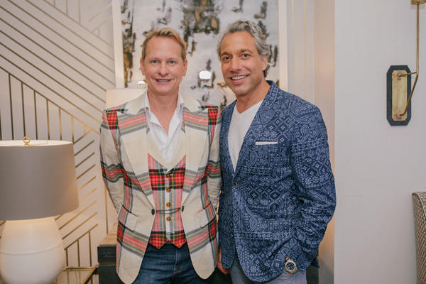 Carson Kressley and Thom Filicia brought the house down introducing their new Bravo series ‘Get a Room With Carson & Thom’ at Sedgwick & Brattle.