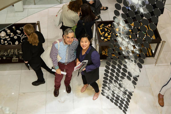 Sherie Chin of Knoll Textiles and Louis Corello of Nobilis
