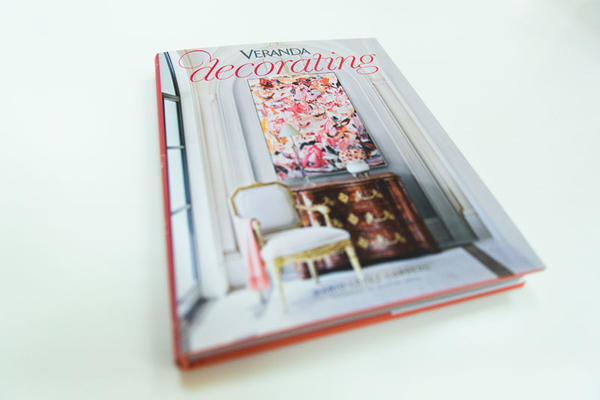 All guests got to take home a copy of Veranda Decorating.