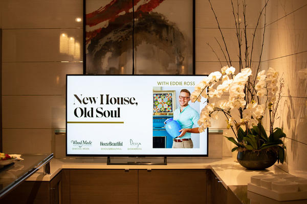 At Design Chicago, House Beautiful designer and editor Eddie Ross gave a presentation titled ‘New House, Old Soul.’