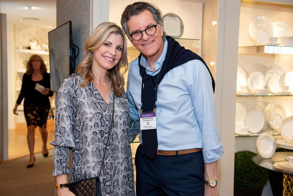 Lory of ‘To Have + To Host,’ with interior designer Brian Gluckstein