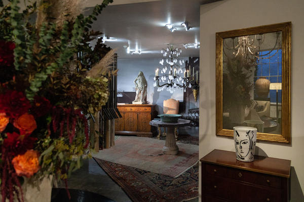 The Fortuny space at Dessin Fournir L.A.