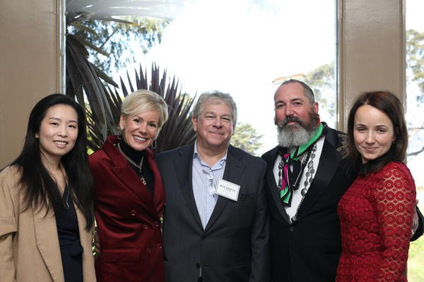 Ching Ueng of Poggenpohl, Kerrie Kelly of Kerrie Kelly Design Lab, Jonathan Zanger of Walker Zanger, Guy-Marc Durivage of Marc Durivage Design and Inna Didenko of Art Acacia Consulting 
