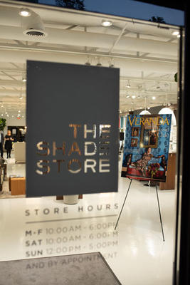 The Shade Store opened its doors to welcome new Veranda editor in chief Steele Marcoux to the Dallas design community.