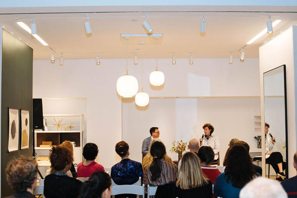 Over 50 guests joined at the Upper West Side showroom.