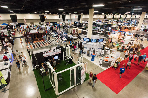 The floor of the Fort Lauderdale Home Design and Remodeling Show
