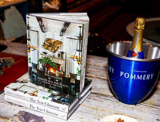 ‘The New Glamour: Interiors With Star Quality’ and Pommery Champagne bucket