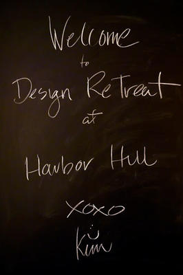 The Design Retreat was hosted at Harbor Hill, the Huntington Bay home of Kim Radovich.
