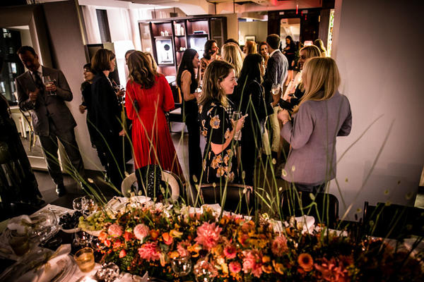Twenty-four guests gathered in the Promemoria showroom.
