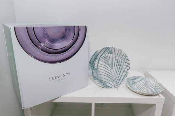 Eleven75 Home debuted at The New York Tabletop Market.