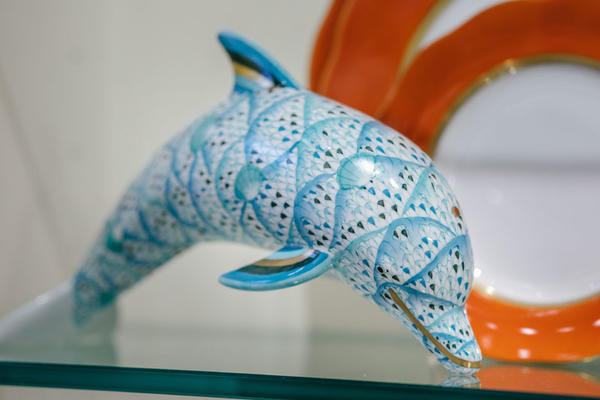Herend’s new limited-edition dolphin figurine 