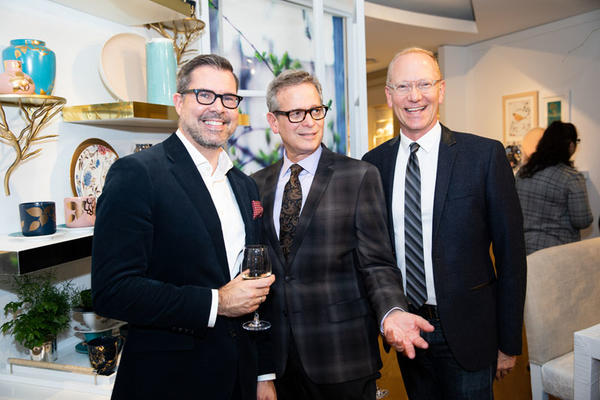 Jon Walker from Hearst with Barry Goralnick and Keith Gordon of Barry Goralnick Architecture and Design