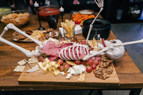 The charcuterie board at Arc’s Halloween party was to die for.