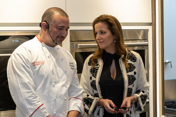 Chef Vinnie Balducci and Amy Vermillion