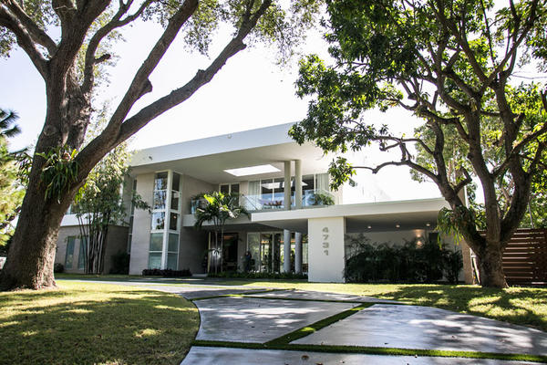 The Bay Point private estate toured on Luxe’s Honoree Day in Miami