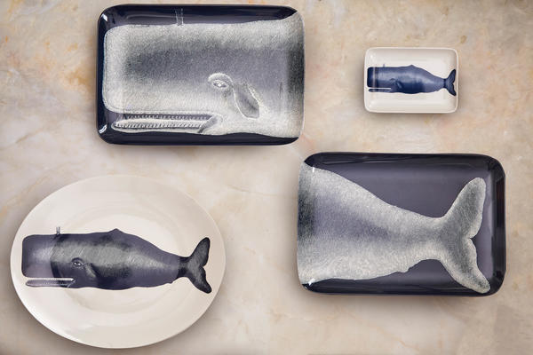 Two Piece Whale Tray