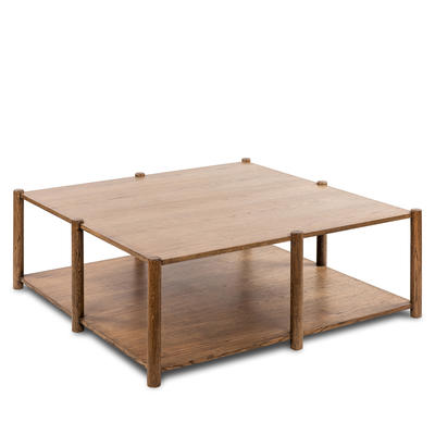 Large Loma Coffee Table in Brown Oak