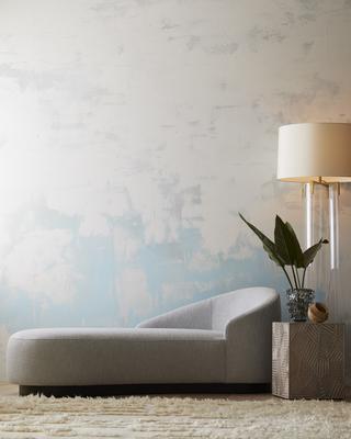 Modern Playa with the Dale Floor Lamp, Turner Chaise, Domenica Vase and Marsh End Table