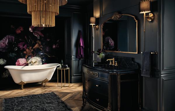A bath featuring the Invari Collection